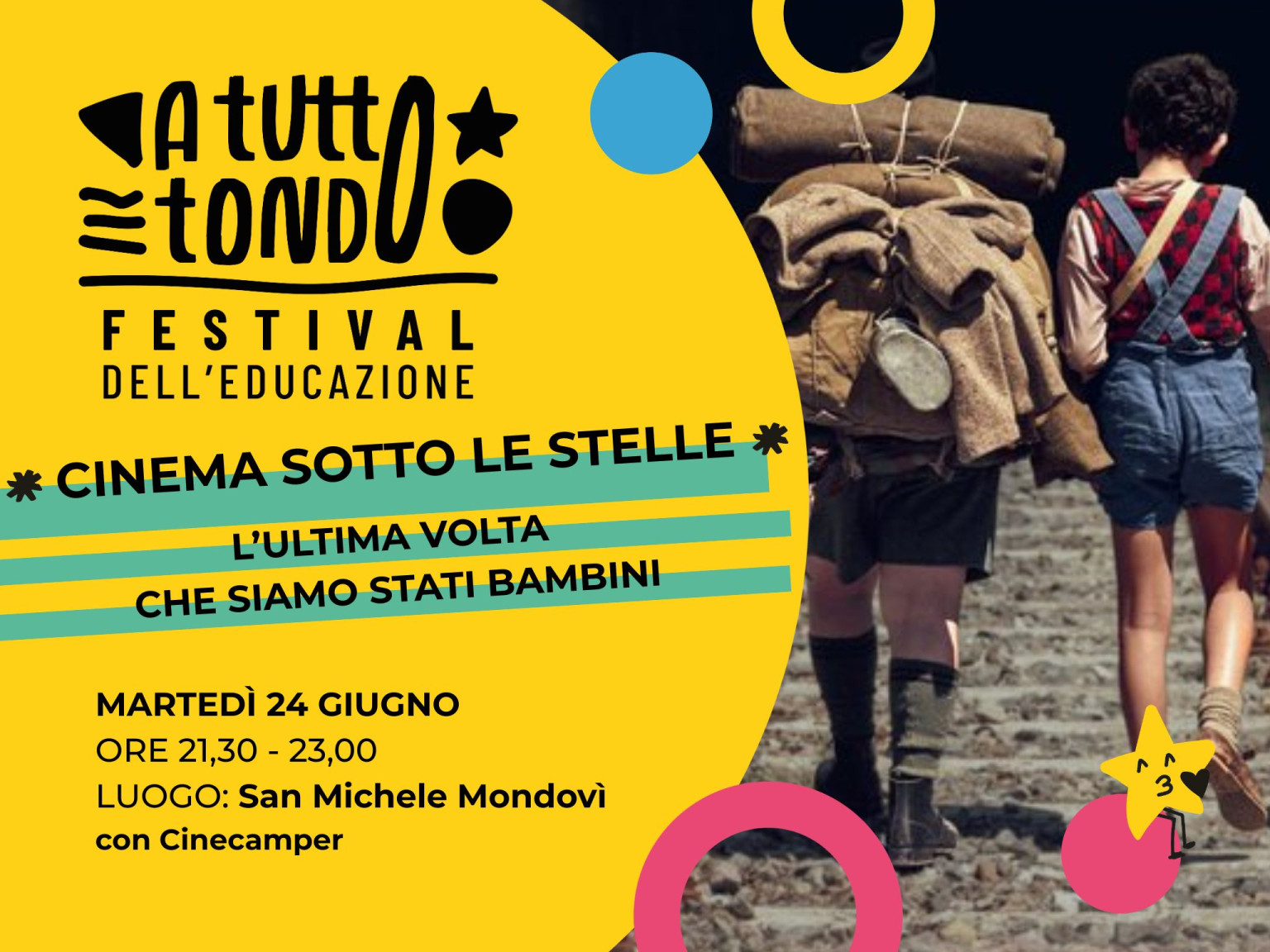 L'ultima volta che siamo stati bambini 24 giugno