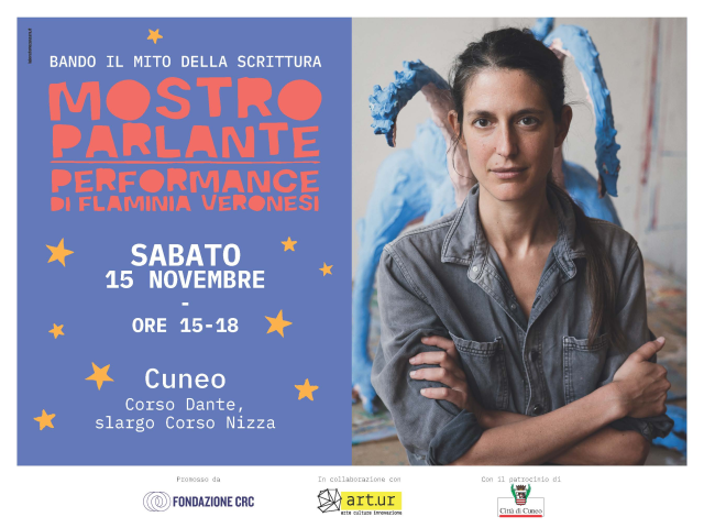 Mostro parlante, performance di Flaminia Veronesi | Cuneo