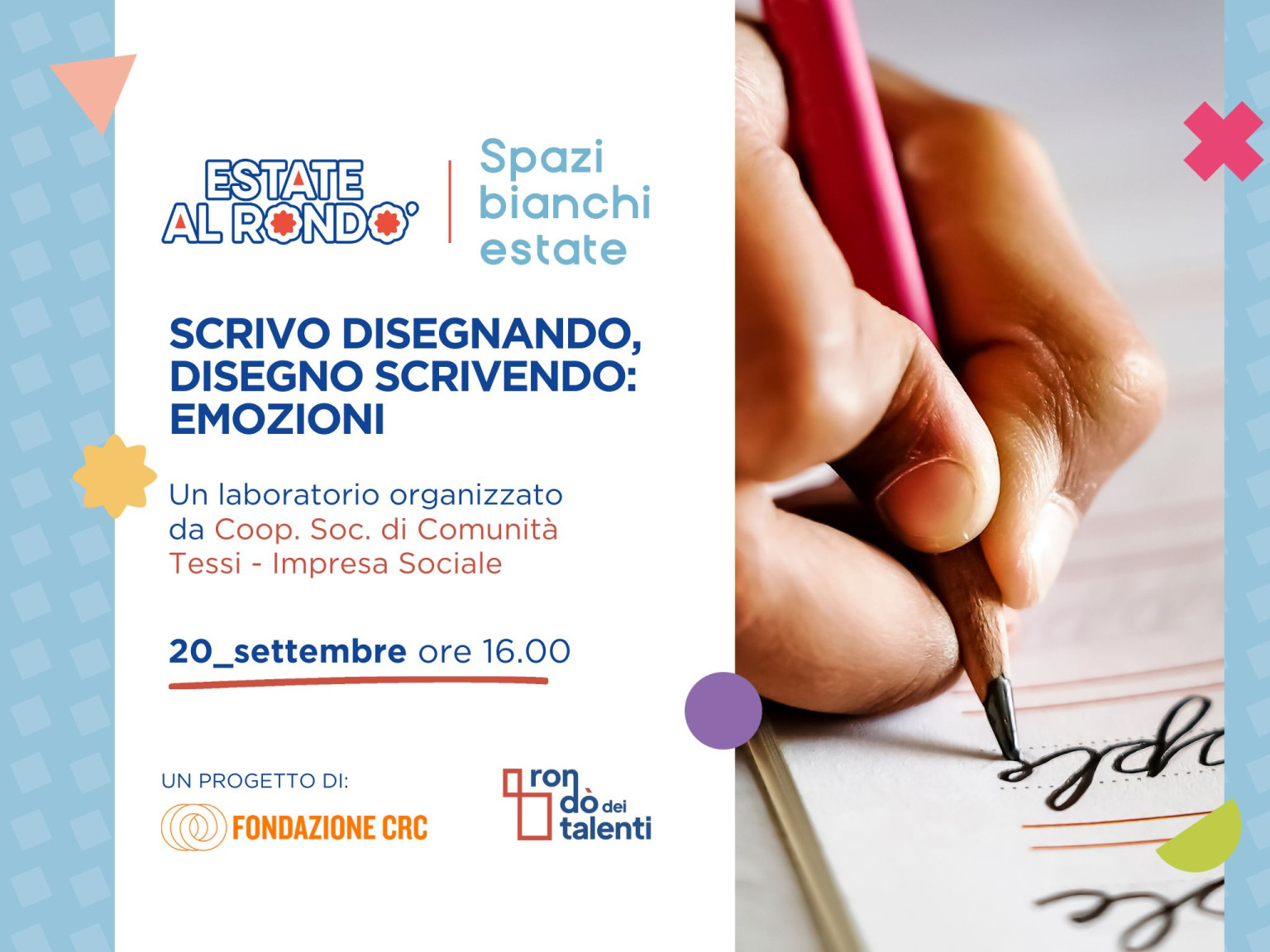 Scrivo Disegnando. Disegno Scrivendo  emozioni