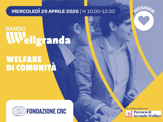 Welfare di Comunità: un modello integrato per rispondere ai bisogni  locali