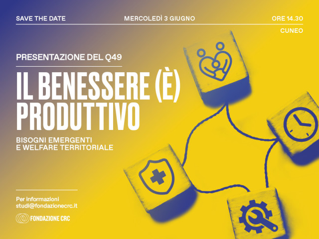 Presentazione del Q49:  Il benessere (è) produttivo. Bisogni emergenti e welfare territoriale