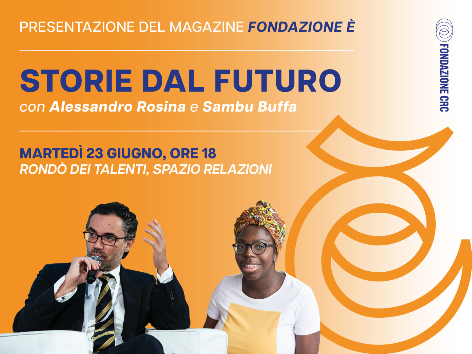 Storie dal futuro, con Alessandro Rosina e Sambu Buffa