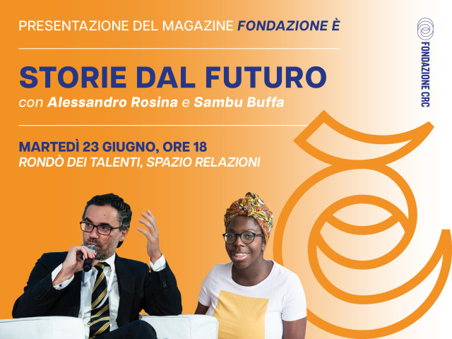 Storie dal futuro, con Alessandro Rosina e Sambu Buffa