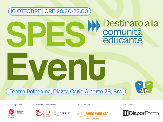 SPES EVENT – Destinato alla comunità educante