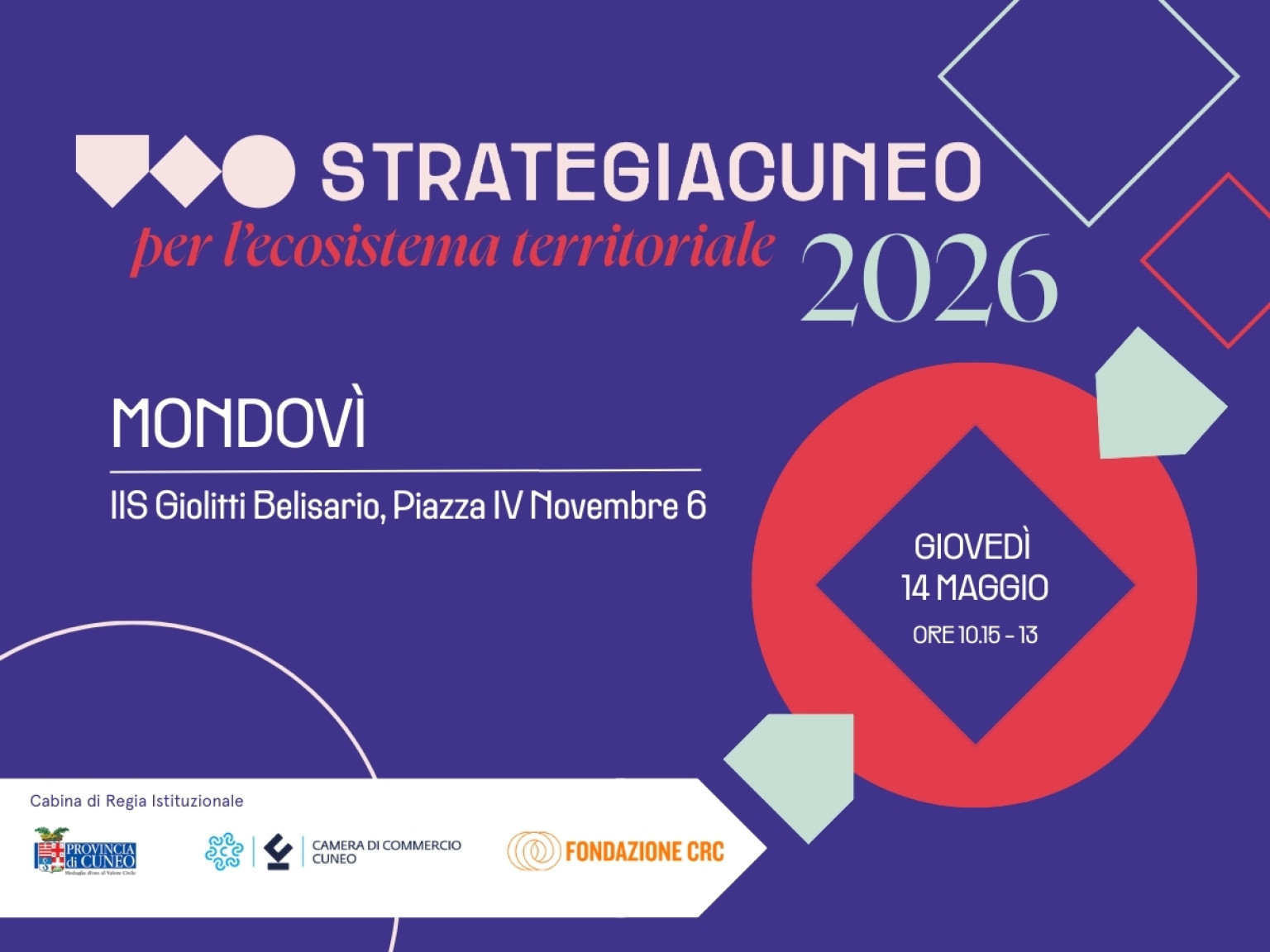 Strategia Cuneo per l’ecosistema territoriale 2026 | Mondovì