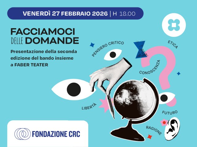 Presentazione del bando Facciamoci delle domande