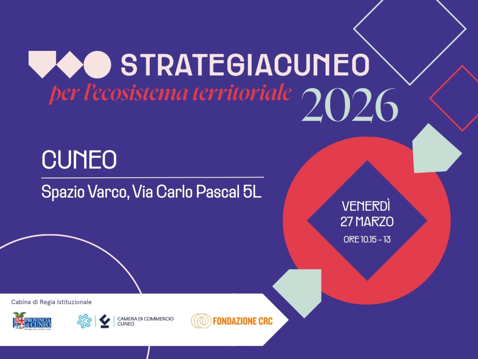 Strategia Cuneo per l’ecosistema territoriale 2026 | Cuneo