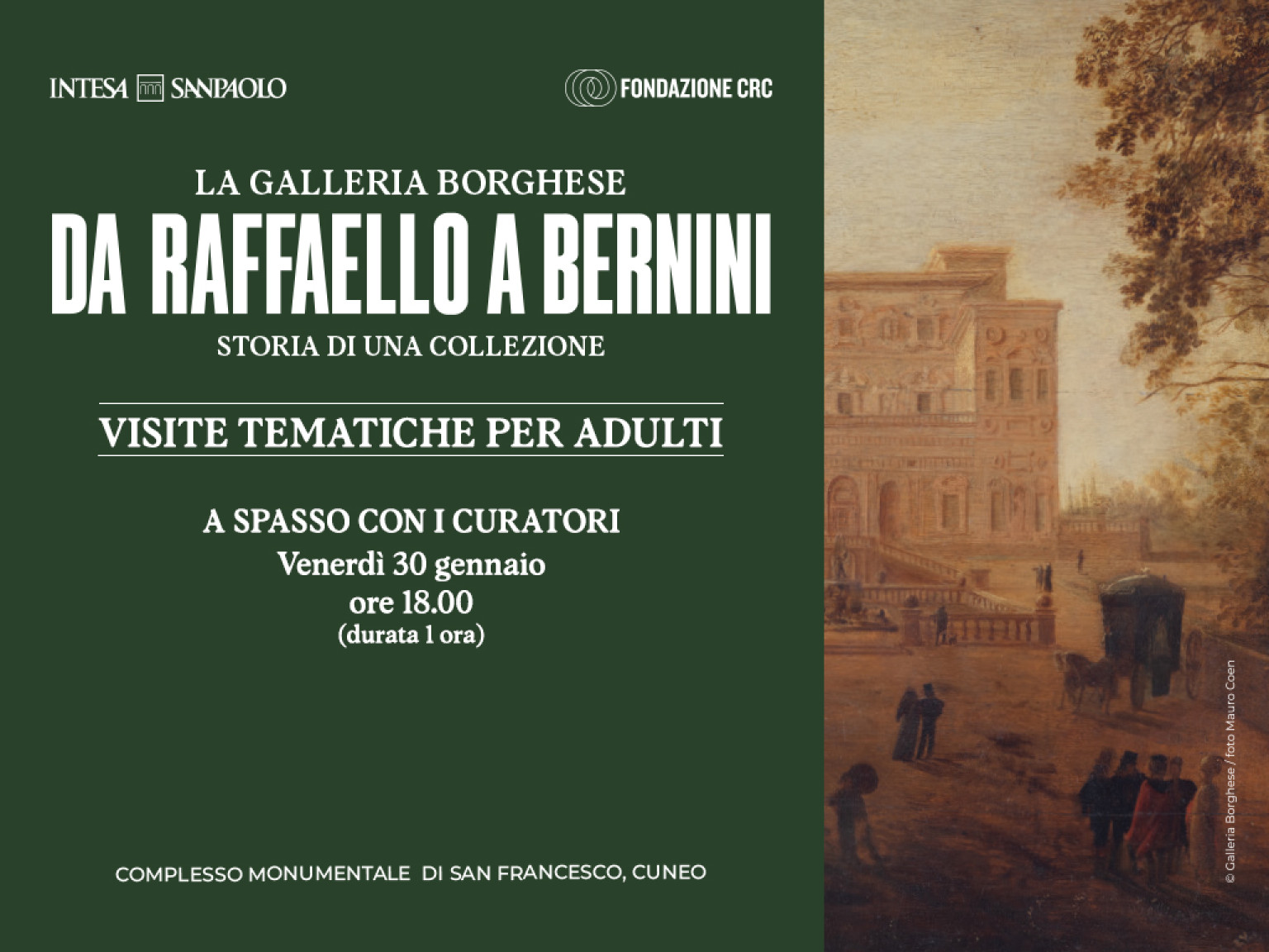 A spasso con il curatore