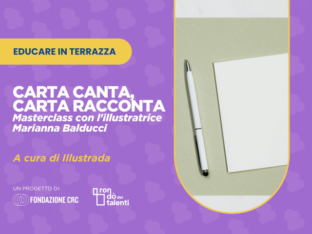 Carta canta, carta racconta   masterclass con l'illustratrice Marianna Balducci