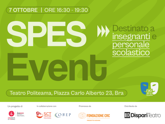SPES EVENT – Destinato a insegnati e personale scolastico