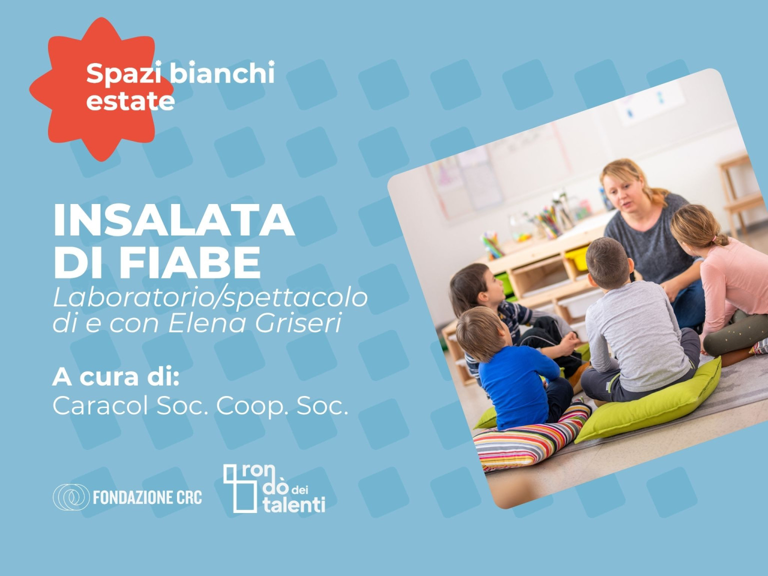 Insalata di fiabe   Laboratorio spettacolo di e con Elena Griseri