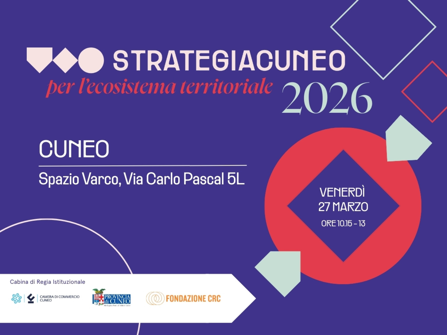 Strategia Cuneo per l’ecosistema territoriale 2026 | Cuneo