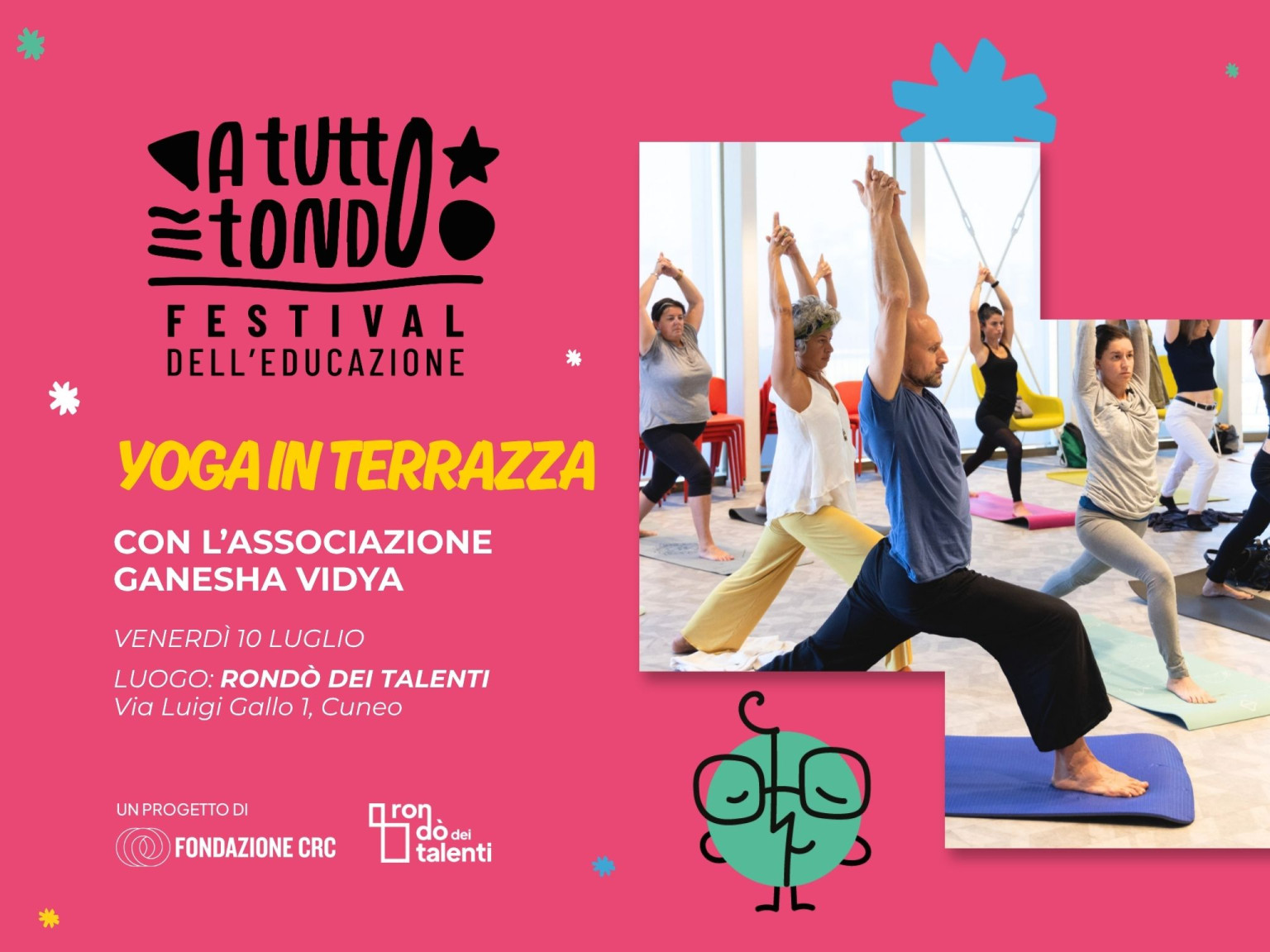 yoga in terrazza